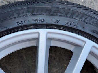 Original ALU kolo BMW 17" 7,5J ET30 + pneu 225/45/R17 - 3