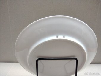 Talíř mělký porcelánový  19cm - vrtáni - 3
