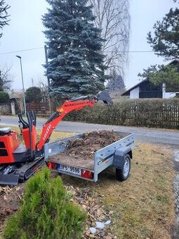 🛠️ PŮJČOVNA | PRONÁJEM MINIBAGRU LEITE 800 kg 🛠️ - 3