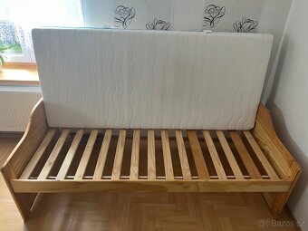 Postel masiv jednolůžko 200x90 - 3