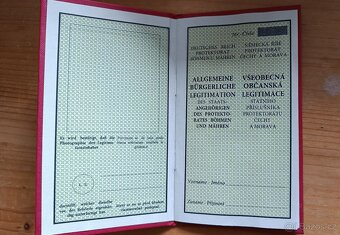 Repro protektorátního občanského průkazu - 3