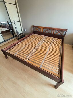 Postel 200x180 drevena - 3