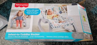 Dětské houpátko Fisher-Price Terrazzo - 3