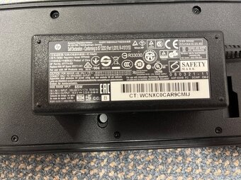 Dokovací stanice HP 2013 Ultra slim, zdroj, jako nová - 3