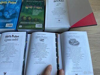 Harry Potter - 7 dílů - 1. vydání - "B" kvalita - 3
