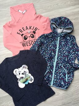 Balík dívčího oblečení vel. 122-140 - 3