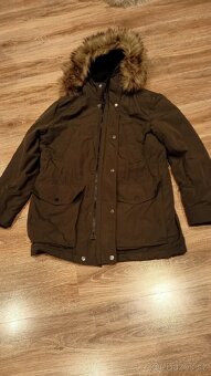 Pánská parka H M zelená - 3