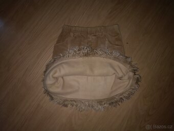 DÍVČÍ ZATEPLENÁ SUKNĚ vel. 6 LET - 3