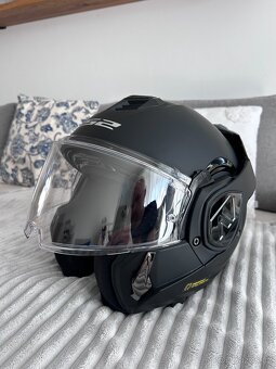 Překlápěcí helma LS2 Advant L SOLID Matt Black FF906 - 3