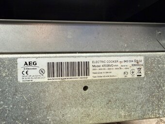 Sporák AEG - 3