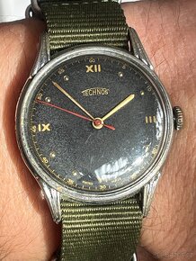 Hodinky Technos / vojenske / cerny cifernik - 3
