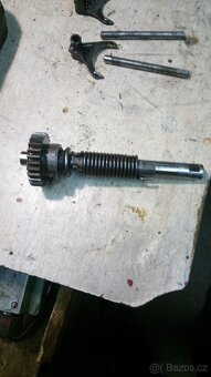 Jawa 90 startovací hřiídel kompletní - 3