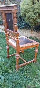 Prodám sadu židlí z roku 1910, jednotlivě nebo jako sadu - 3