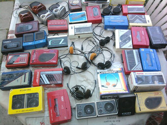Staré Retro osobné Kazetové Prehrávače "WALKMANY" r.1989.. - 3