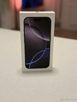 Nerozbalený iPhone 16 Pro, 128 Gb, black Titan - 3
