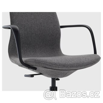 IKEA LÅNGFJÄLL
- kancelářská židle Gunnared tmavě šedá/čern - 3