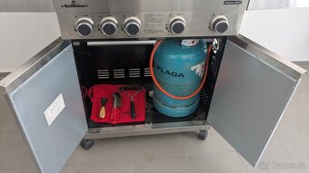 Plynový Gril atlanta 450 II - 3