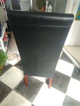 Prodám koženkové židle - 3