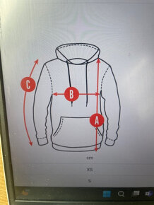 Unisex mikina Wolwes Hoodie nová, vel XS - 3