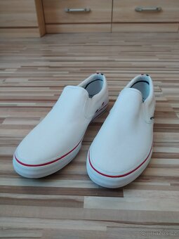 SPORTOVNÍ PLÁTĚNÉ TENISKY | BÍLÉ | TOMMY JEANS - 3