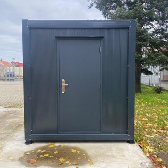 Prodejní kontejner o rozměru 2,4 x 4 m s roletou - 3