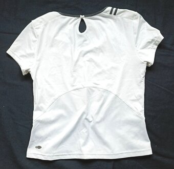 STREČOVÉ BÍLÉ TRIČKO-ADIDAS, CLIMA LITE, vel. L/40 - 3