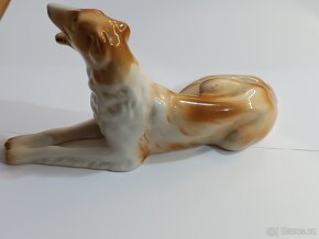 Soška chrta značeno Royal Dux - 3