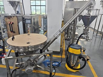 Plnička prášku, balicí stroj na prášek, Šnekový plnicí stroj - 3