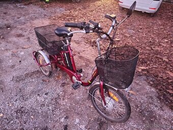 Elektrokolo tříkolka Spirit NEXUS červená 18Ah - 3