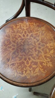 Starožitné židle Thonet - 4ks - 3