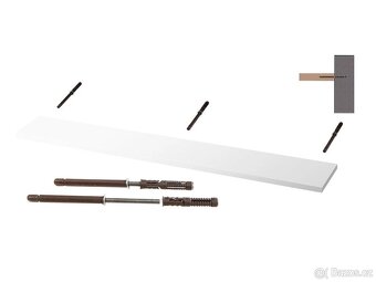 4x police IKEA Mosslanda 115 cm - 3