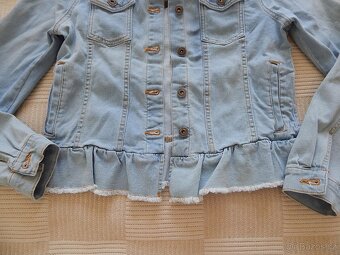 Nová dívčí džínová bunda vel. 40, zn. Esmara - 3
