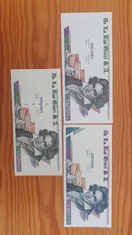 Set 9 kusů bankovek Ludwig van Beethoven - 3