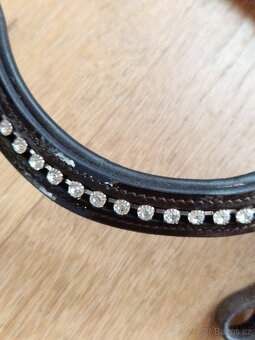 Hnědá uzdečka pony - 3