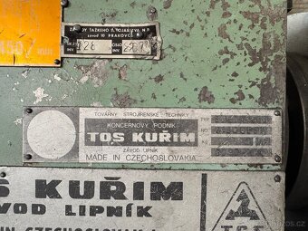 hrotový soustruh TOS SU50A - 3