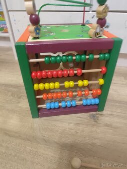 Didaktická kostka woody - 3