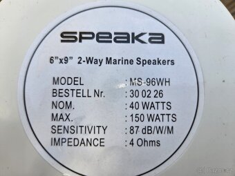 Dvoupásmový voděodolný reproduktor do náročných podmínek - 3