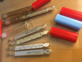 Teploměr lékařský - rtuťový s krabičkou - 3