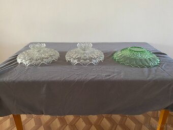 Skleněné mísy, tácy a podnosy - 3