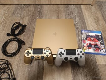 PS4 500gb slim zlatý - 3