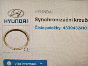 Synchron převodovky Kia, Hyundai - 3