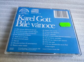 Cd - Karel Gott - Bílé vánoce , 1988 - 3