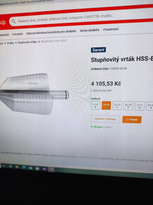 Stupňovitý vrták HSS-E 30-40 - 3