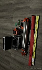 Samonivelační rotační laser 360° - zelený/červený paprsek - 3