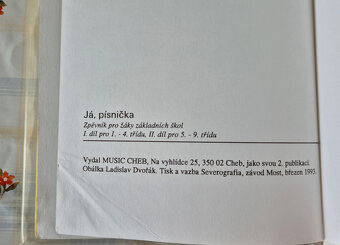 Já, písnička - zpěvník z roku 1993 - 3