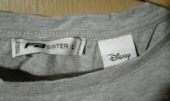Šedé tričko s Mickey Mousem - 3