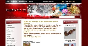 3x web fajfky.cz, dareckov.eu, mysterio.cz - 3