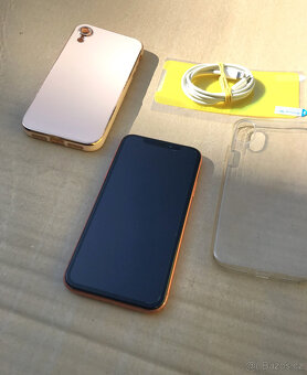 Prodám: Apple Iphone XR 64GB Coral Orange -- VÝBORNÝ STAV - 3
