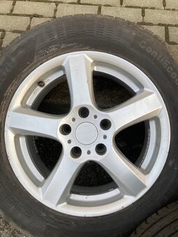 4x ALU kola 5x112 R16 + pneu 215/60 95V - 3