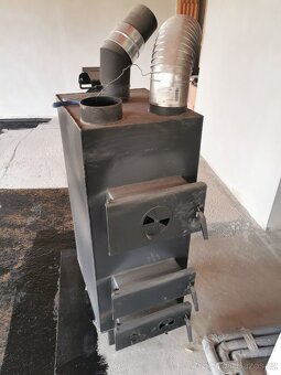 Teplovzdušna šamotová kamna Pn3 25kw - 3